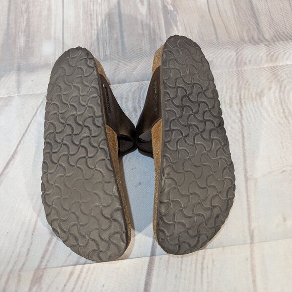Birkenstock Gizeh Dark Brown Thong Sandals Made in Germany 41 - Picture 5 of 5